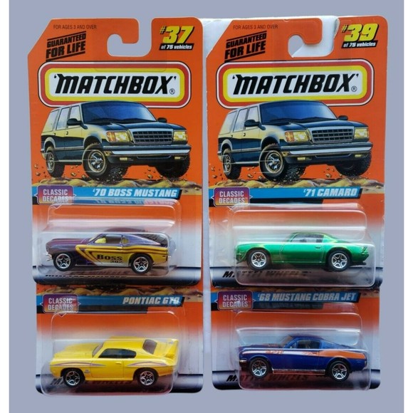 Matchbox Toys Vintage 998 Matchbox Classic Decades Series Lot Of 4